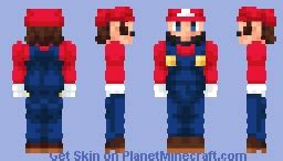 Super Mario Series - Mario Minecraft Skin