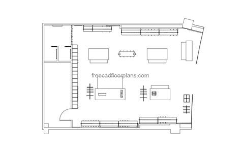 Retail Shop CAD Drawings