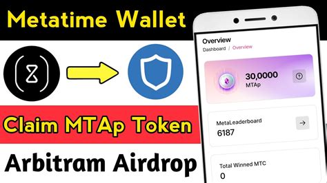 Metatime Wallet Claim Mtap Token Instant Arbitram Airdrop Youtube