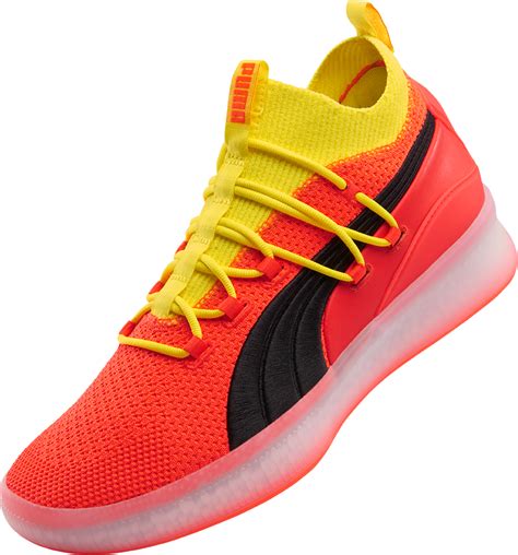 Download Bright Red Puma Sneaker | Wallpapers.com