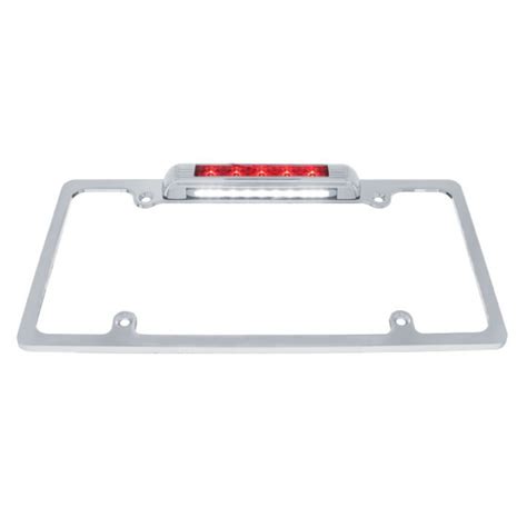 License Plate Frame W LED Third Brake Light