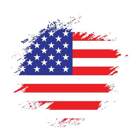 New Distressed American Grunge Flag Vector 14234634 Vector Art At Vecteezy