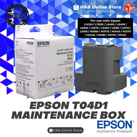 C T D Epson T D Maintenance Box For L L L L