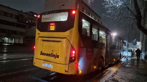 Savonlinja Volvo B R Jouko Bus Line In Lappeenranta