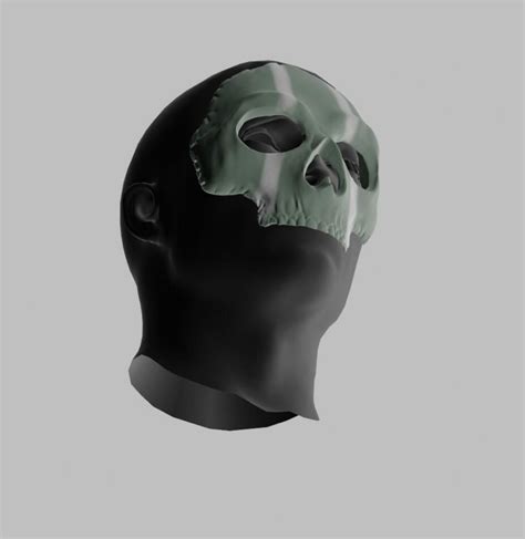 COD GHOST Simon Riley Op Mask STL Warzone Call Of Duty 3D Model 3D