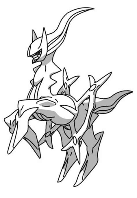 Coloriage Pokemon Legendaire