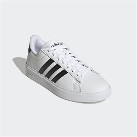 Adidas Grand Court Cloudfoam Lifestyle Court Comfort Shoes White