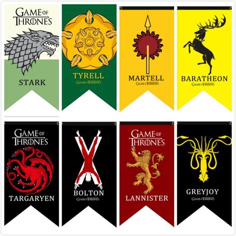 Compre Game Of Thrones Flags Uma Canção De Gelo E Fogo Stark Targaryen