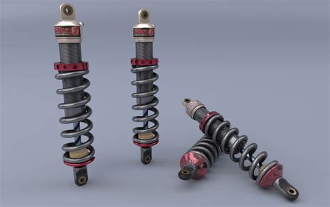 Artstation Shock Absorber 3d Model