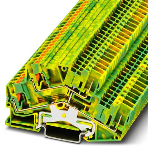 PHOENIX CONTACT - PTTBS 2,5/2P-PE - Protective conductor double-level ...