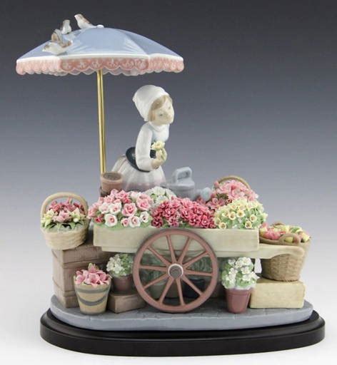 Lladro Porcelain 1454 Flowers Of The Season Mar 28 2015 Manor