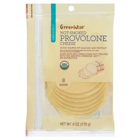 GreenWise Sliced Organic Provolone Cheese The Loaded Kitchen Anna