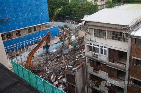 大直塌陷戶對面下陷有異聲 建管處：勘查研判無安全疑慮 地方 中央社 Cna