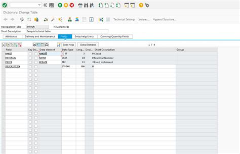 How To Create Tables In SAP Free SAP Online Training Tutorial