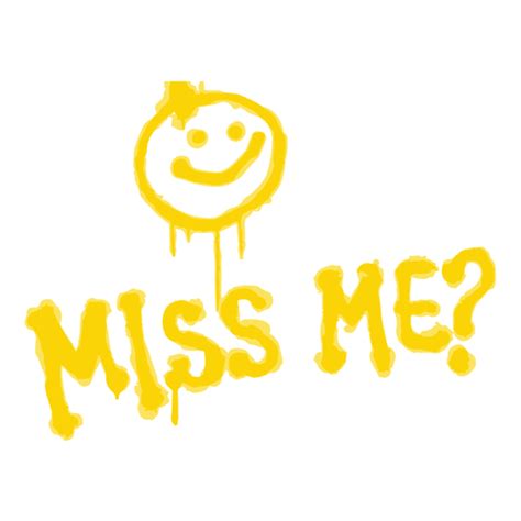 Miss Me? Sticker - Just Stickers : Just Stickers