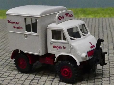 Modellspielwaren Reinhardt 1 87 Brekina Unimog 402 Unimog Archiv