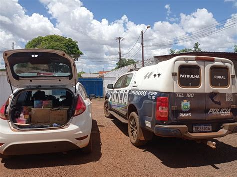 Equipe de Patrulha Rural do 3º Batalhão de Polícia Militar apreende