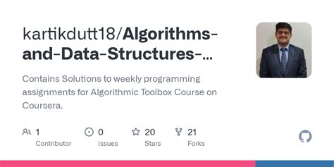 Github Kartikdutt Algorithms And Data Structures Coursera Contains