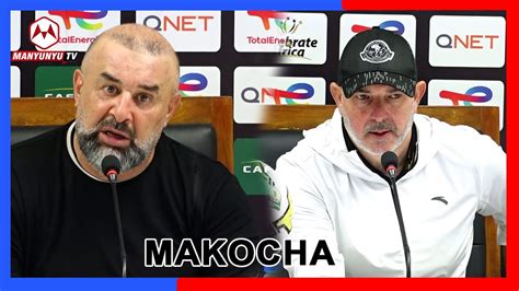 Live Alichokisema Kocha Wa Usm Alger Na Kocha Wa Yanga Baada Ya