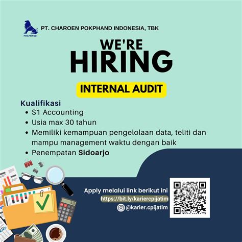 Lowongan Kerja Internal Audit Di Pt Charoen Pokphand Indonesia Tbk