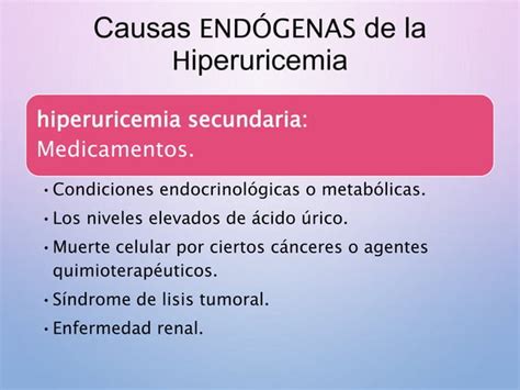 Hiperuricemia Y Gota PPT