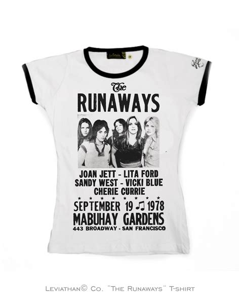 The Runaways Women T Shirt T Shirt Camiseta Classic