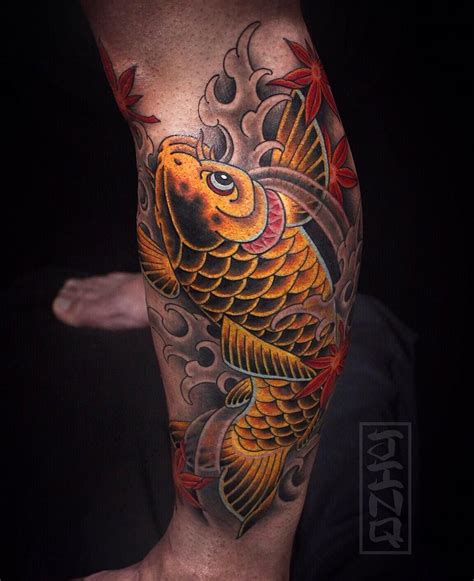 Koi Fish Tattoos Ideas February Tatuagem Carpa Tatuagem