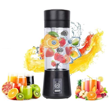 Portable Electric Usb Juice Maker Juicer Bottle Blender Grinder Mixer 4