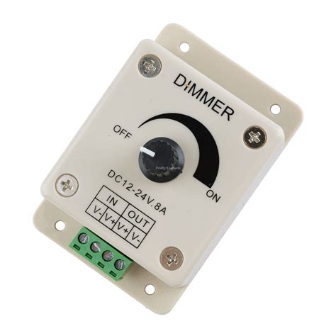 Led Dimmer Switch Control 12v24v Brightness Led Driver Dimmers For