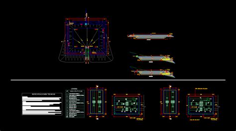 Serbatoio Geomembrana In AutoCAD Libreria CAD