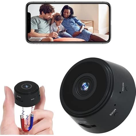 Mini Caméra Espion sans Fil Cachée WiFi Caméra Espion Caméras Cachées