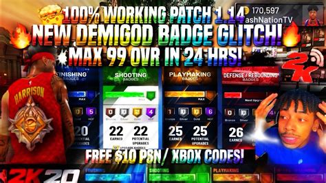 New Nba K Demigod Badge Glitch Rookie Difficulty Max Ovr