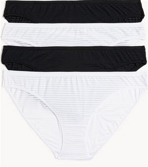 Body Pk Modal Rich Striped Bikini Knickers Shopstyle