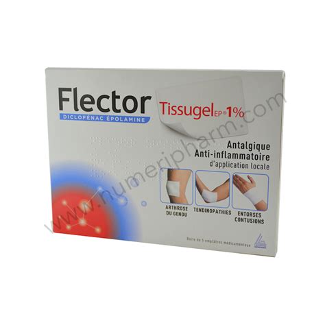 Flector Tissugel Patch Anti Inflammatoire Pour Les Tendinites Et