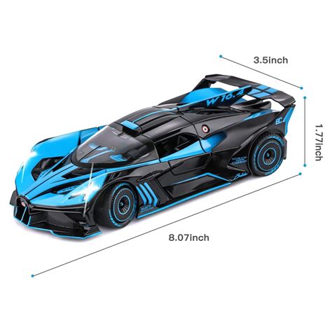 Fsfyb Bugatti Için Oyuncak Araba Modeli 1 24 Bugatti Bolide Fiyatı