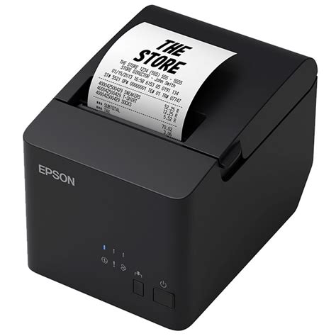 Impressora Térmica Epson TM T20X Monocromática Ethernet Preto e