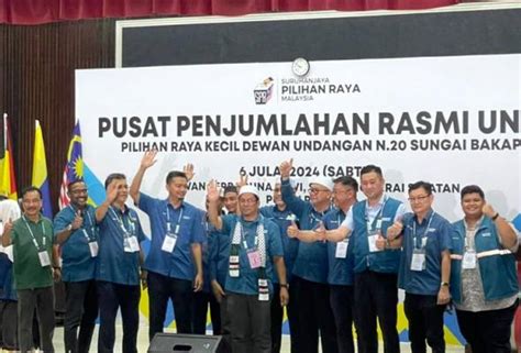 PRK Sungai Bakap PN Menang Majoriti 4 267 Astro Awani