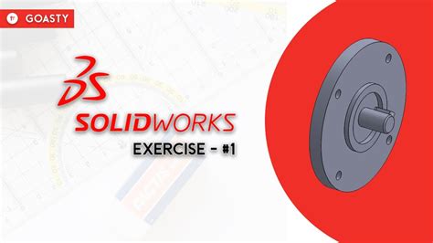 SOLIDWORKS 3D PART MODELING EXERCISE 1 REVOLVE BEGINNER EXERCISES