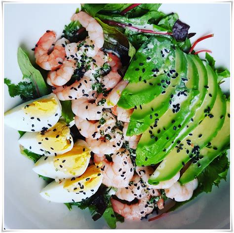 Salade Met Garnalen En Avocado Karin S Food Blog