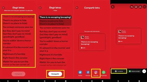C Mo Compartir Letra De Spotify En Instagram Tunelf