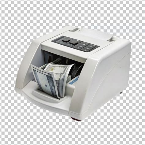 Premium Psd Money Counting Machine Png