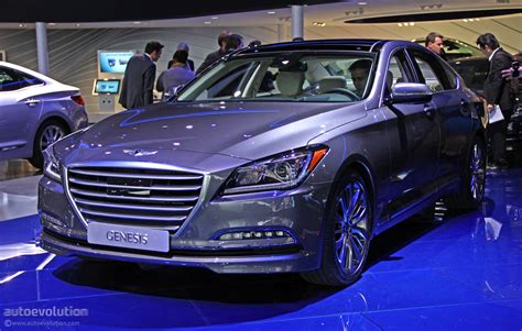 2015 Hyundai Genesis Luxury Sedan Revealed in Detroit [Live Photos ...