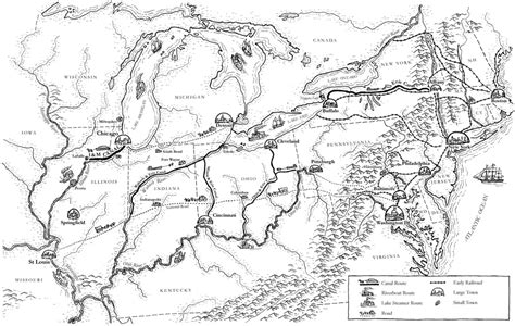 Illinois Canal Map Aurie Shaylyn