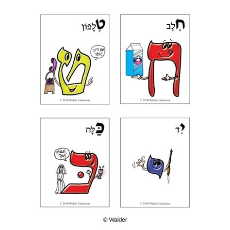 Animated Alef Beis Flashcards Walder Education