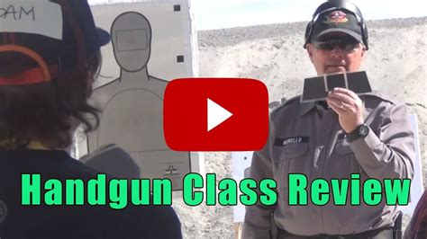 Pistol Self Defense Course Review | Student Review Defensive Handgun ...