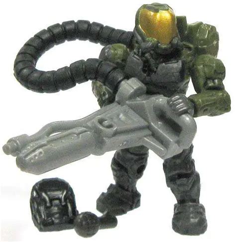 Mega Bloks Halo Loose Flame Marine V2 2 Minifigure Green Loose Toywiz