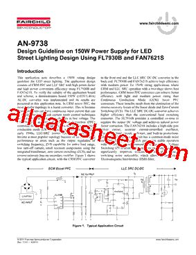 AN-9738 Datasheet(PDF) - Fairchild Semiconductor