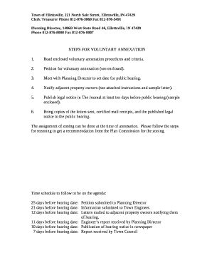 STEPS FOR VOLUNTARY ANNEXATION Doc Template PdfFiller