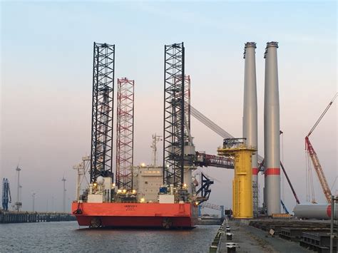 Plaatsing Windturbines Merkur Offshore Van Start Eemshaven Info