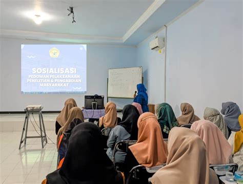 Sosialisasi Pedoman Pelaksanaan Penelitian Dan Pengabmas Kepada